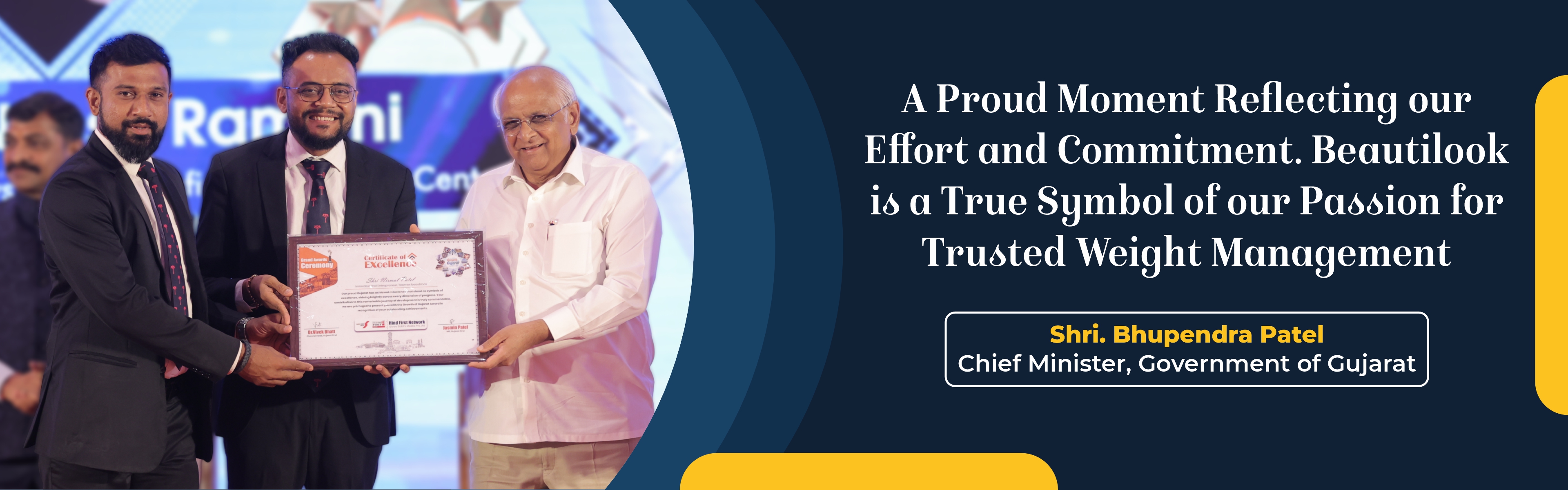Beautilook Chief Minister Recognition Ceremony